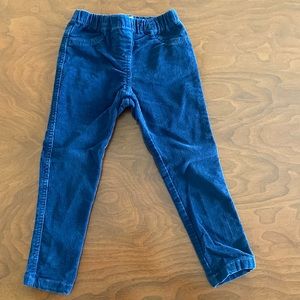 GUC Mini Boden girls corduroy pants. Size 4T.